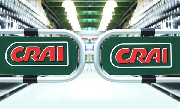 Crai raggiunge quota 3,6% nel mercato del food & drug